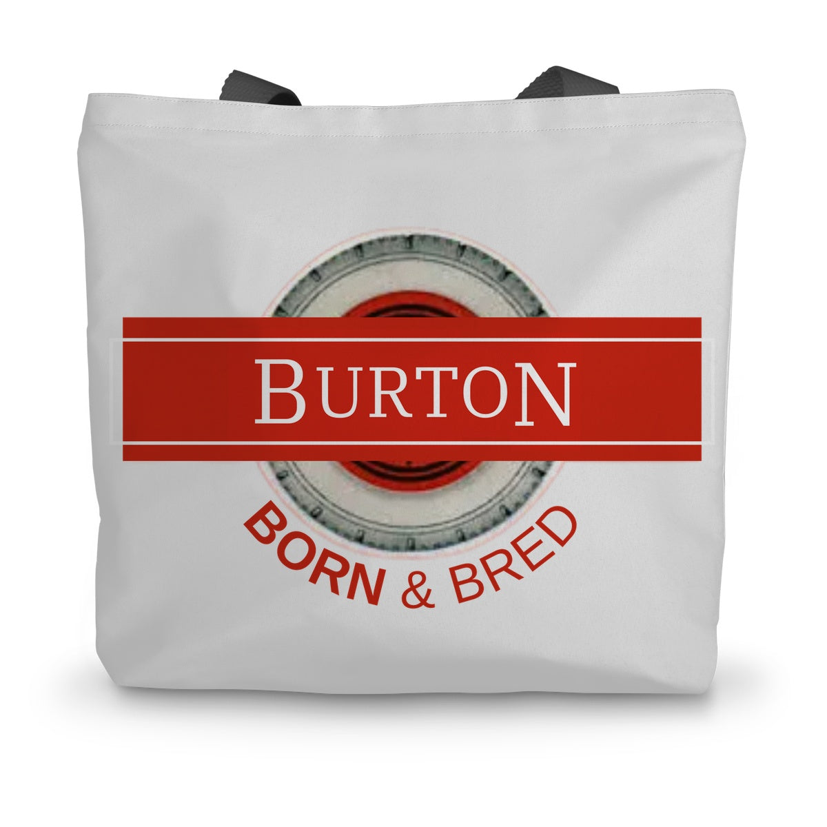 Burton BORN BRED Canvas Tote Bag Born Bred Buttered