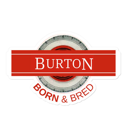 Burton BORN & BRED Sticker