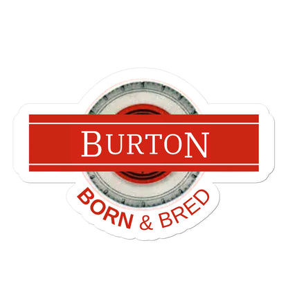 Burton BORN & BRED Sticker