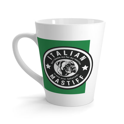 Latte Mug - Italian Mastiff / Cane Corso Appreciation & Support