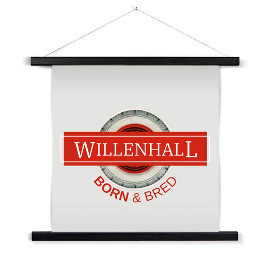 Willenhall BORN & BRED Fine Art Print with Hanger