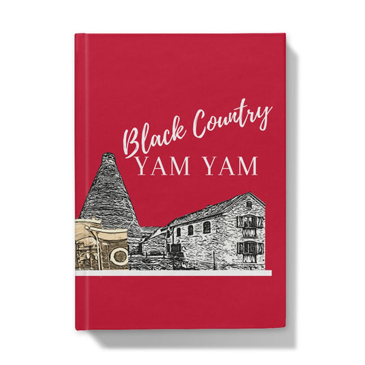 Black County Yam Yam Furnace Red Hardback Journal