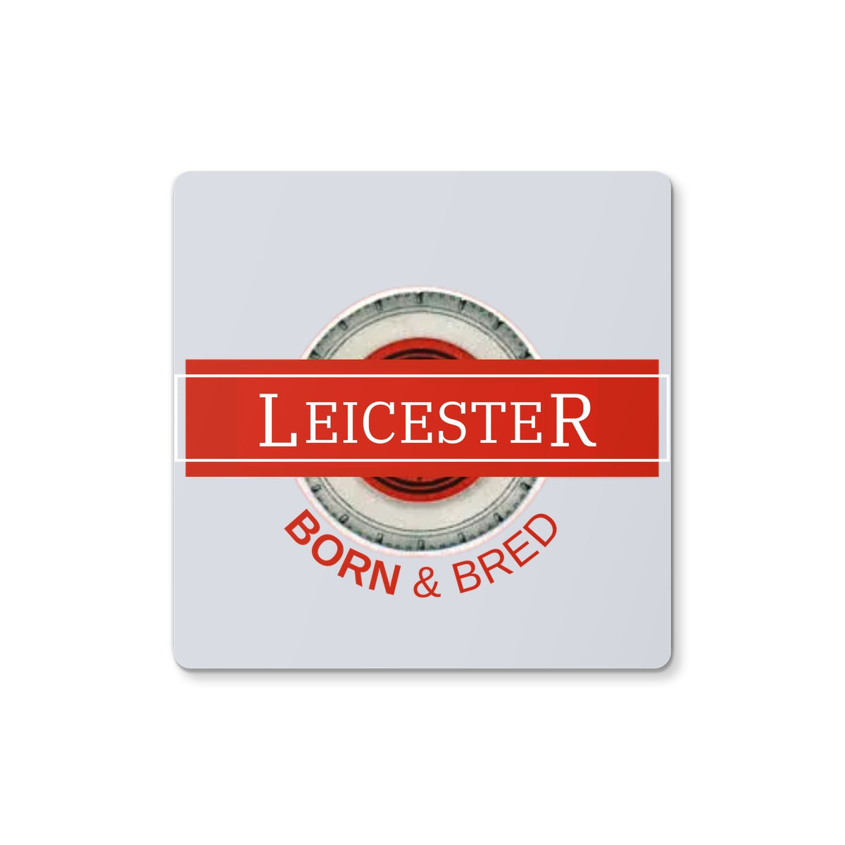 Leicester BORN & BRED Coaster