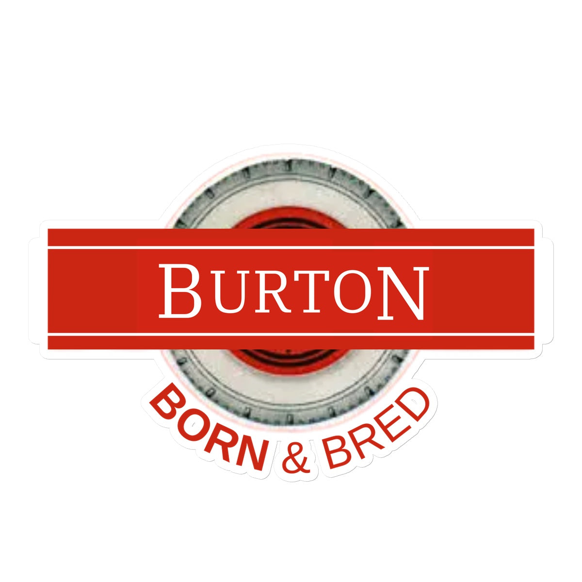 Burton BORN & BRED Sticker