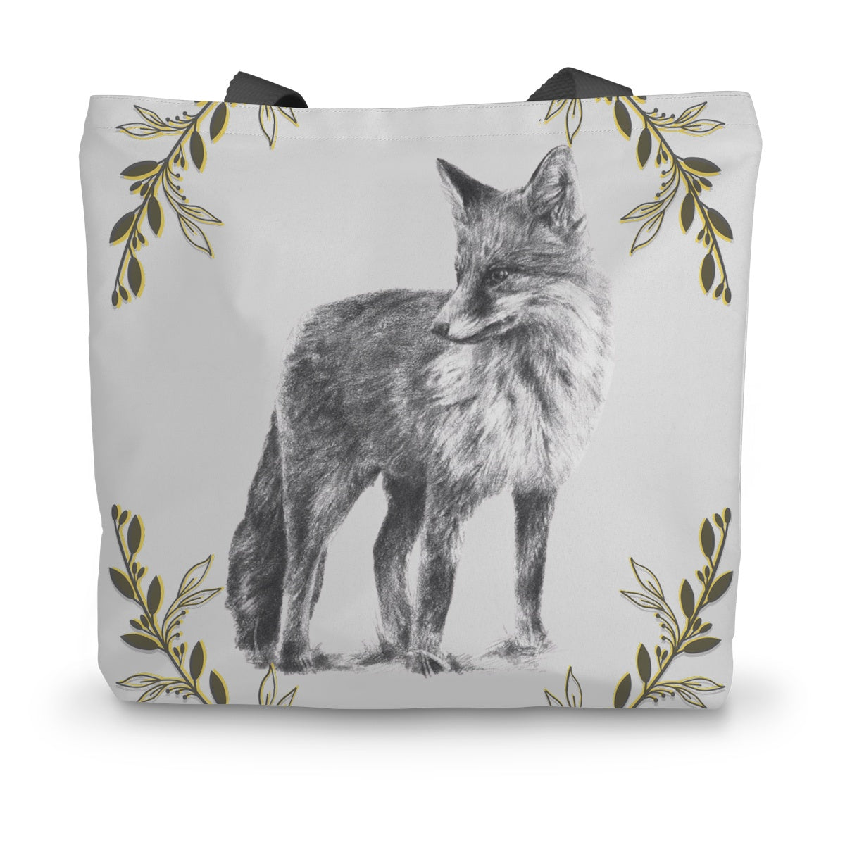'Fox' by LUCY EVANS FINE ART Canvas Tote Bag