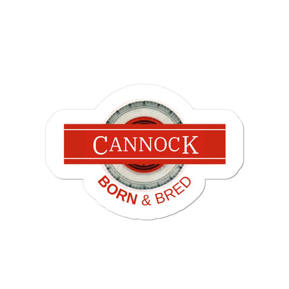 Cannock BORN & BRED Sticker