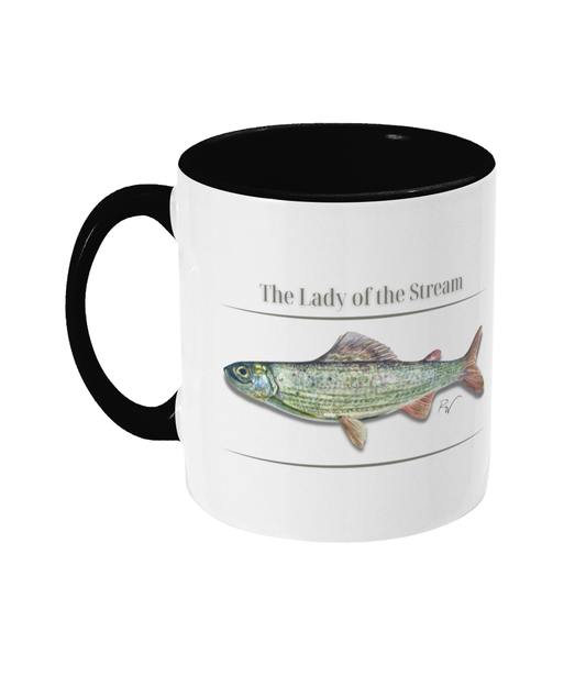 Lady of the Stream_Two Tone Mug