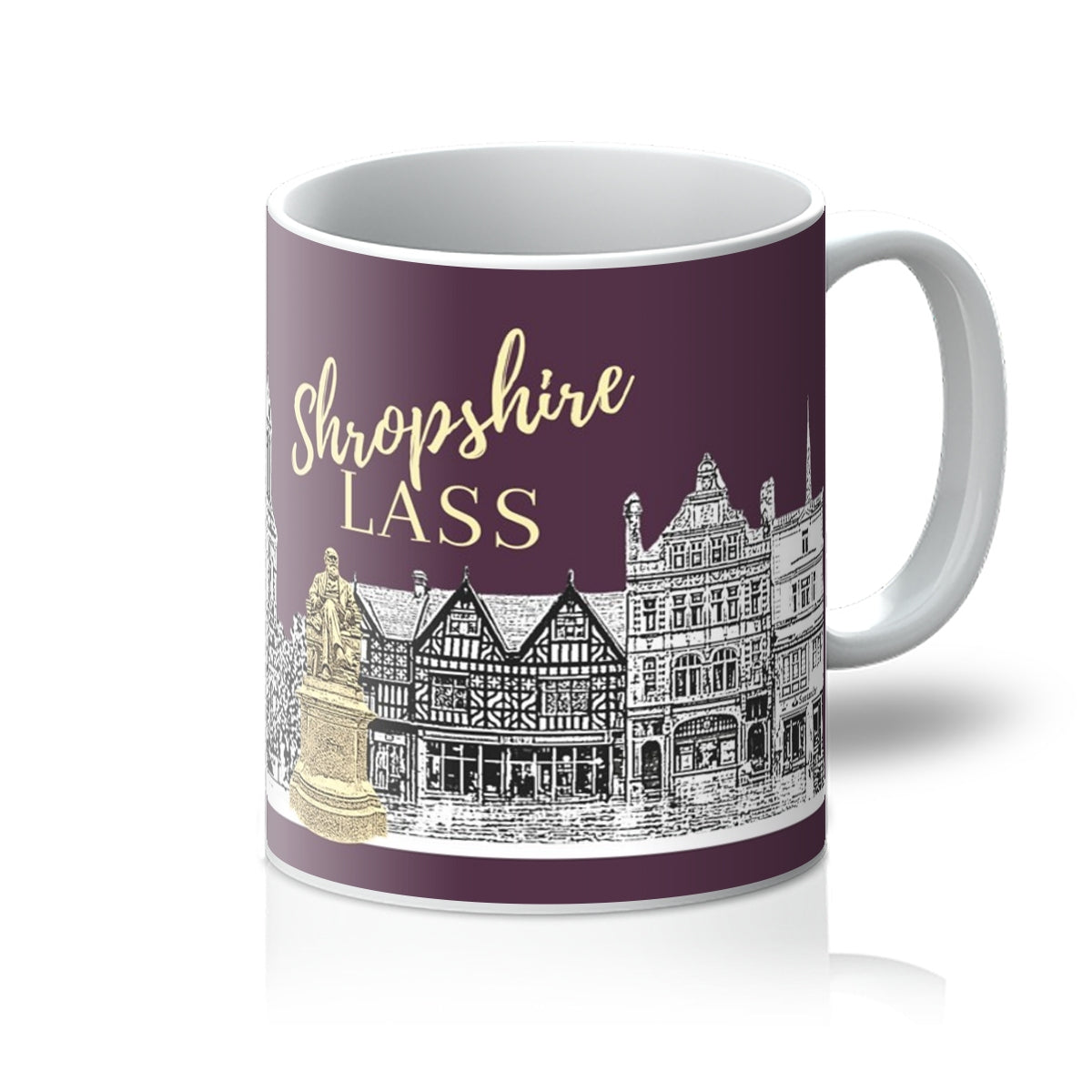 Shropshire Lass Winter 2024 Plum Mug