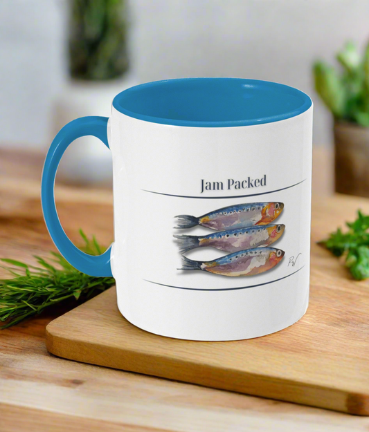 Two Toned Mug Jam Packed Sardines