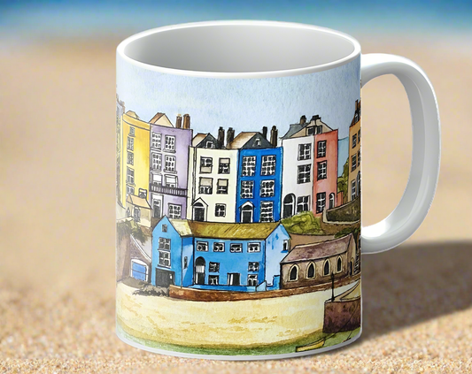 The Seafront, Tenby Mug