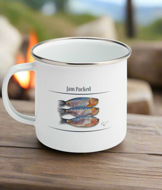 Jam Packed Enamel Mug