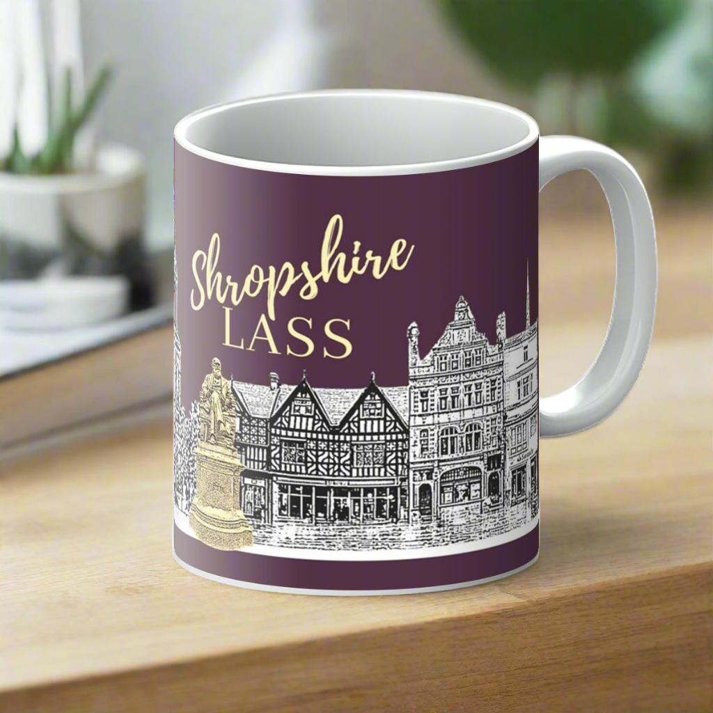 Shropshire Lass Winter 2024 Plum Mug