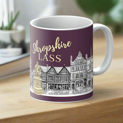 Shropshire Lass Winter 2024 Plum Mug