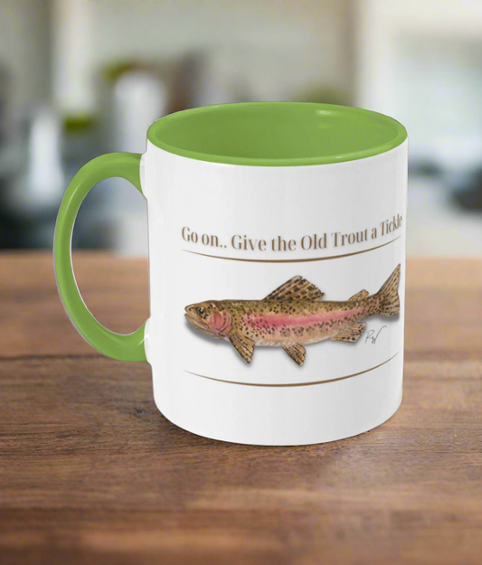 Give the Old Trout a Tickle! Ceramic Mug