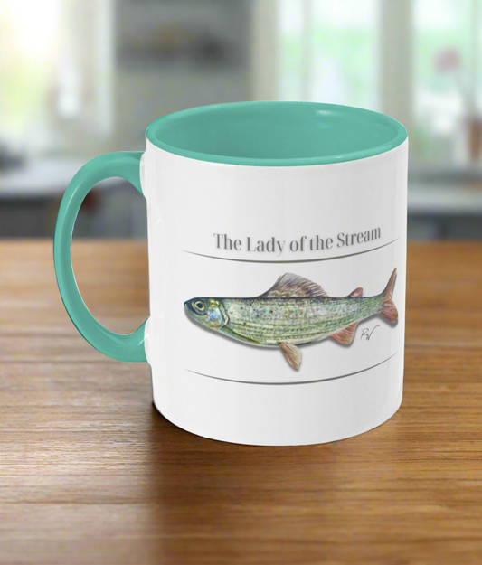 Lady of the Stream/Grayling Mug