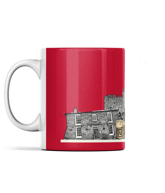 Black Country Yam Yam Mug Furnace Red