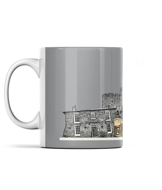 Black Country Yam Yam Mug in Smoke Grey