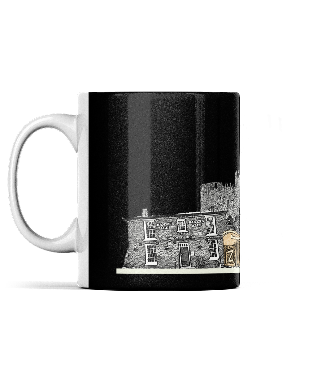 Black Country Yam Yam Mug in Coal Black