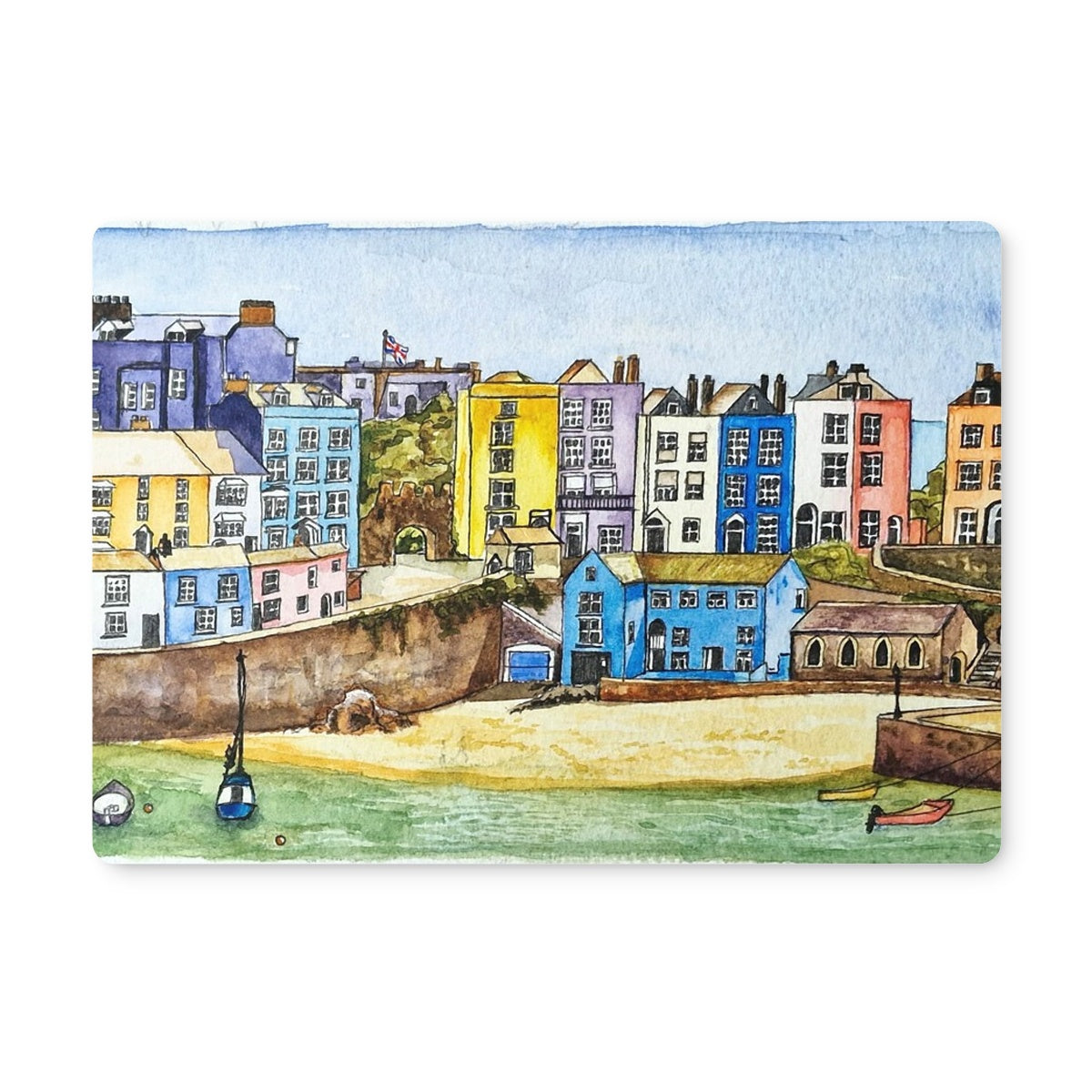 The Seafront, Tenby Placemat