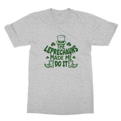 The Leprechauns made me do it! Softstyle T-Shirt