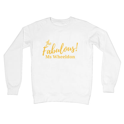 Personalise Your Shirt! Crew Neck Sweatshirt