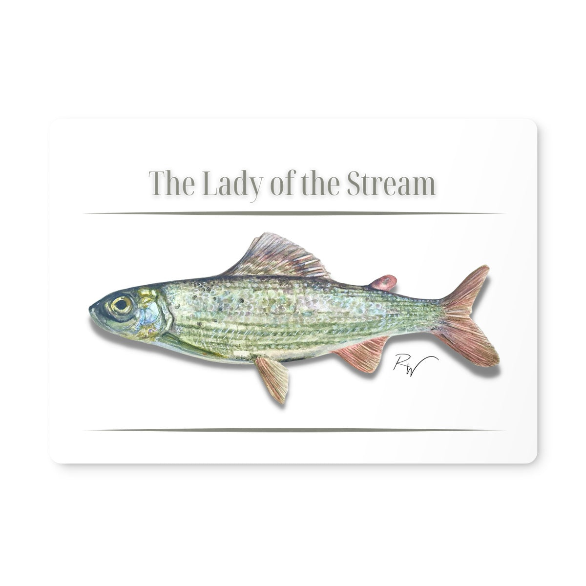The Lady of the Stream Placemat