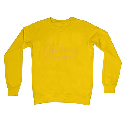 Personalise Your Shirt! Crew Neck Sweatshirt