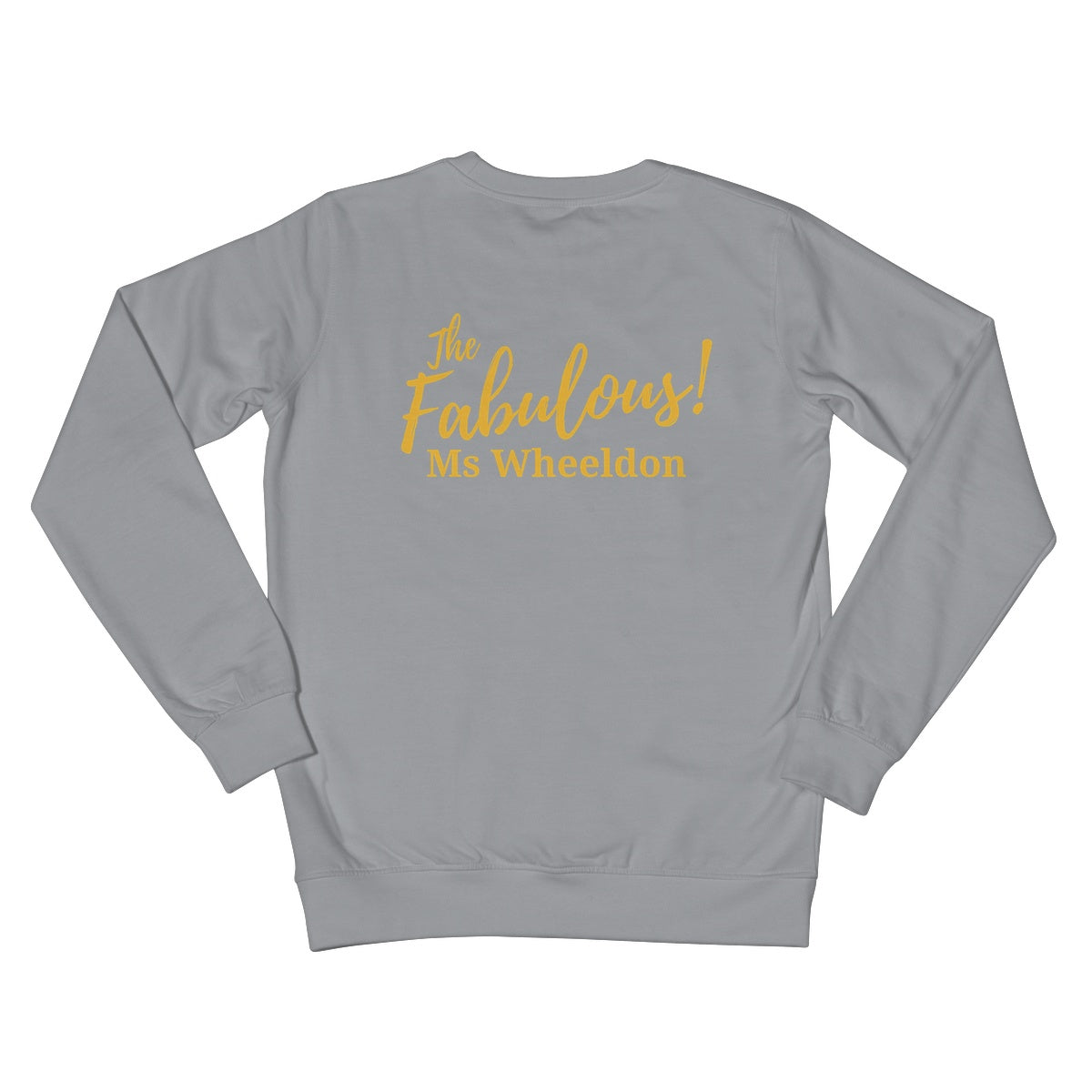 Personalise Your Shirt! Crew Neck Sweatshirt