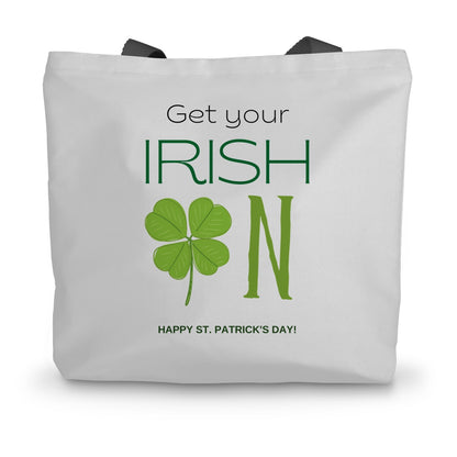 Get Your Irish On Canvas Tote Bag