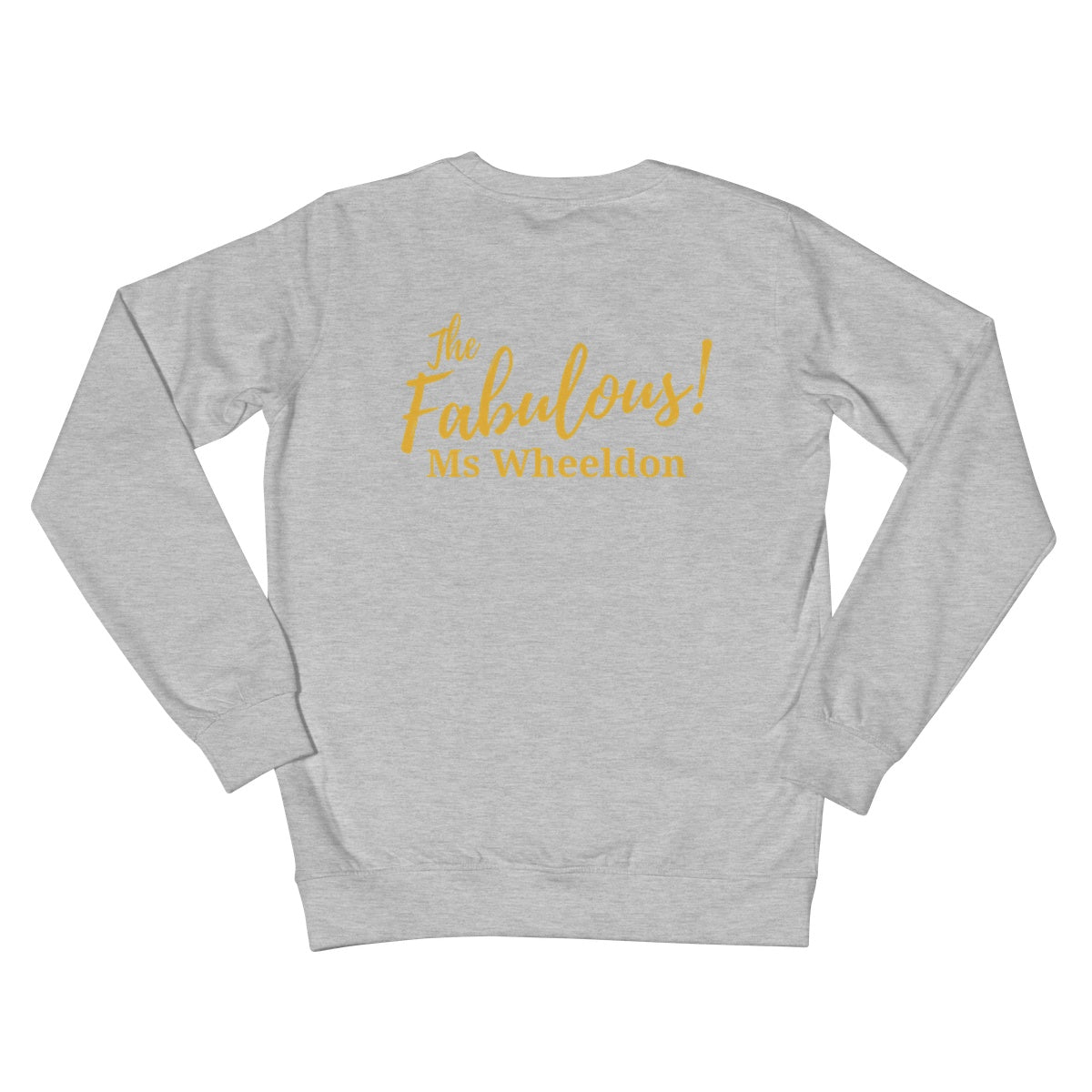 Personalise Your Shirt! Crew Neck Sweatshirt