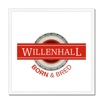 Willenhall BORN & BRED Budget Framed Poster