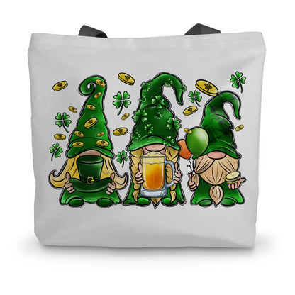 St. Patrick's Gnomes Canvas Tote Bag