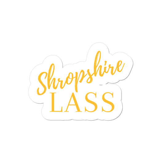 Shropshire Lass Sticker