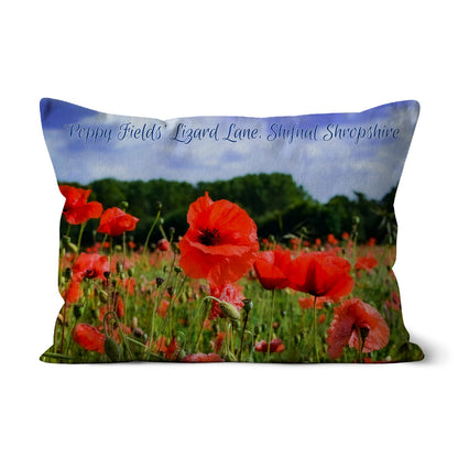 Poppy Field - Vivid Cushion