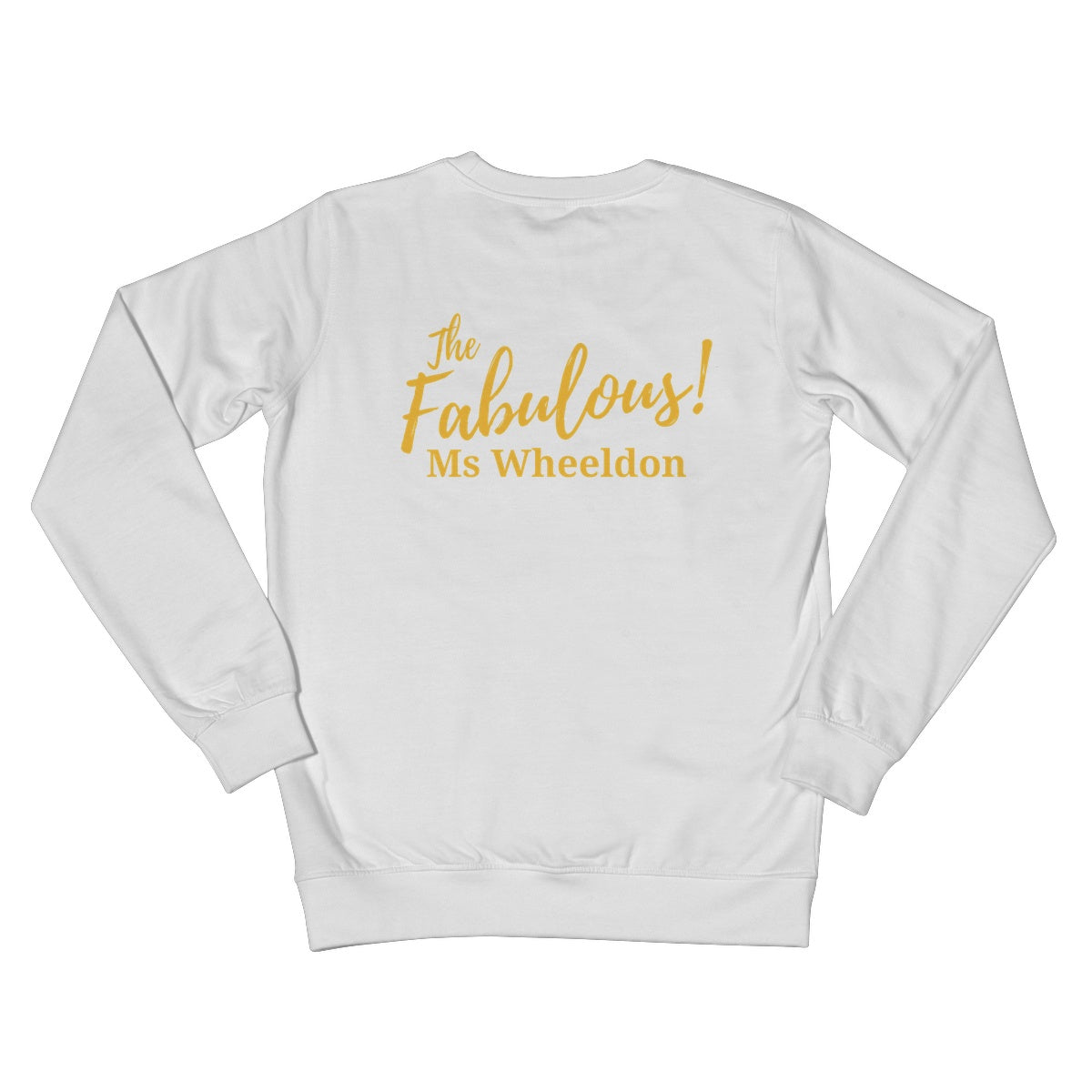 Personalise Your Shirt! Crew Neck Sweatshirt