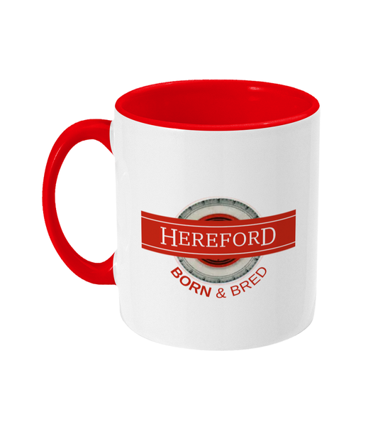 Two Toned Mug_Hereford BORN & BRED